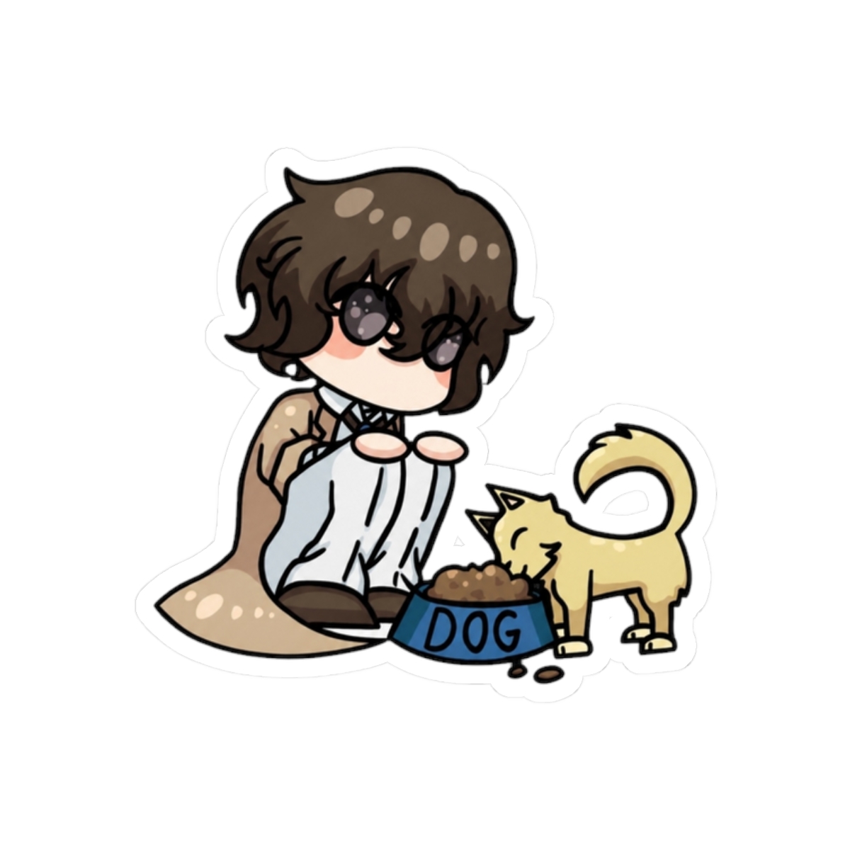 Dazai and a Puppy | Bungo Stray Dogs - alternate angle 3, merchandise