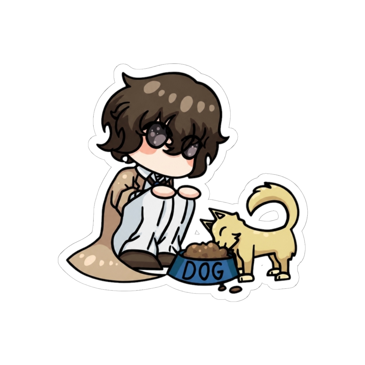 Dazai and a Puppy | Bungo Stray Dogs - alternate angle 1, merchandise