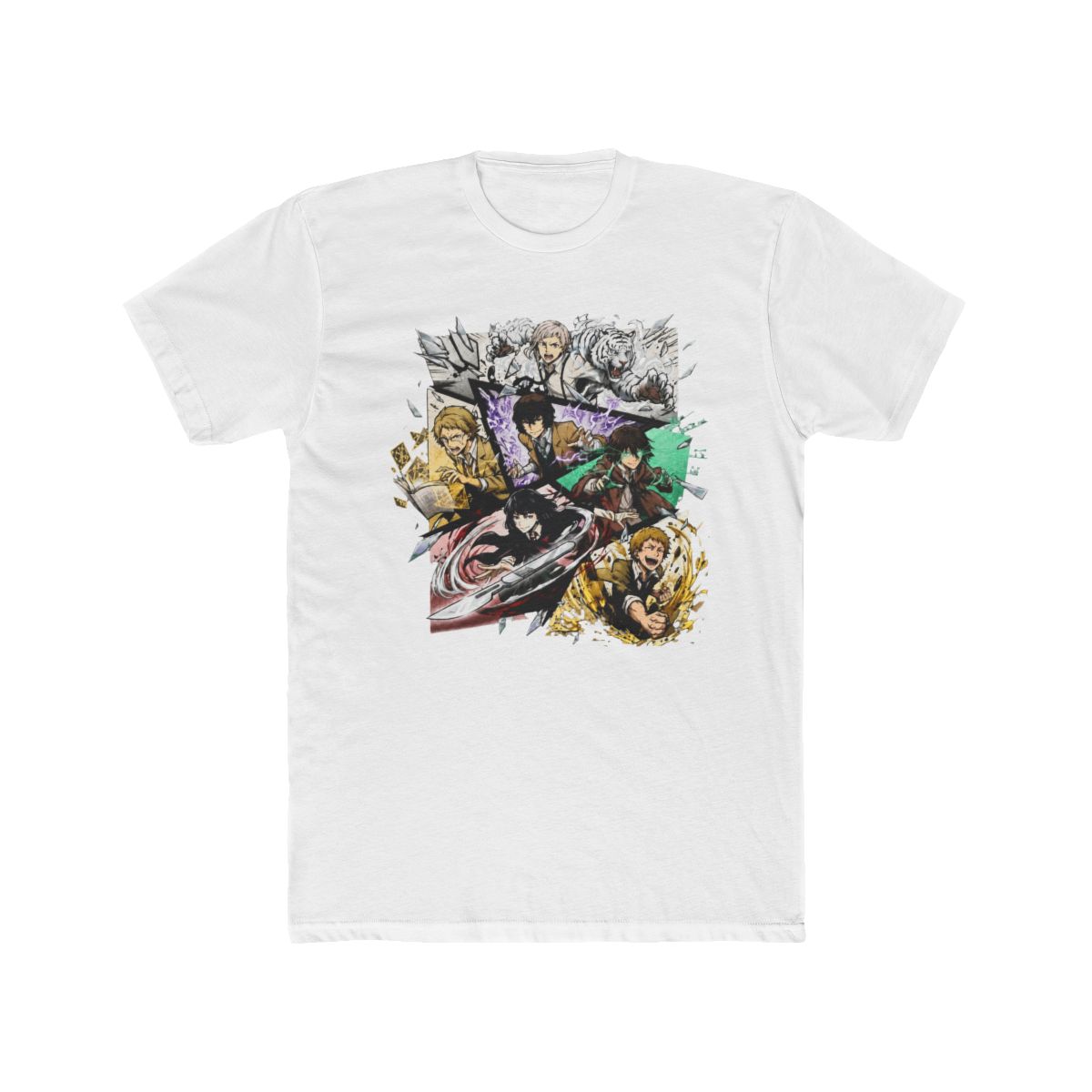 Bungo Stray Dogs Character Collage Art T Shirt - Official T-Shirts merchandise