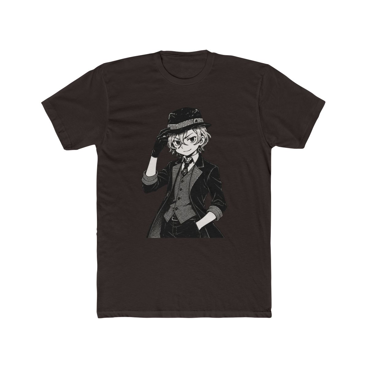 Bungo Stray Dogs Cute Character Cards CHUUYA | Hand Drawn Fan Art T Shirt - alternate angle 2, merchandise