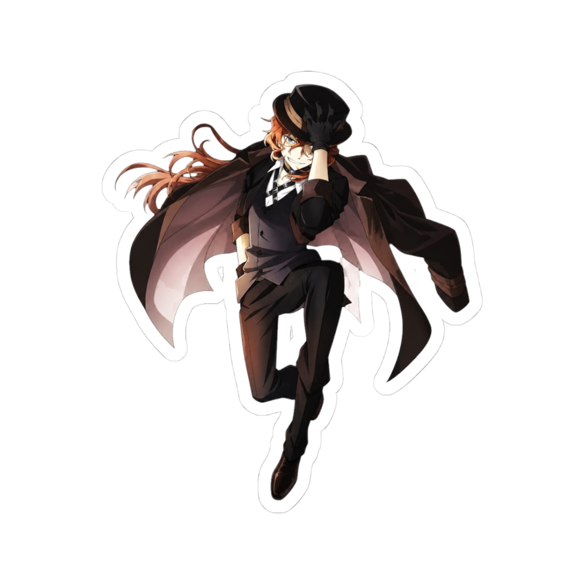 Chuuya Nakahara Sticker | Bungo Stray Dogs - alternate angle 1, merchandise