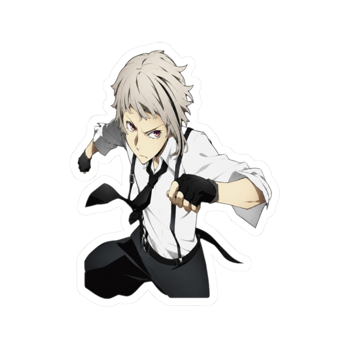 Atsushi Nakajima BUNGO STRAY DOGS Sticker - alternate angle 3, merchandise