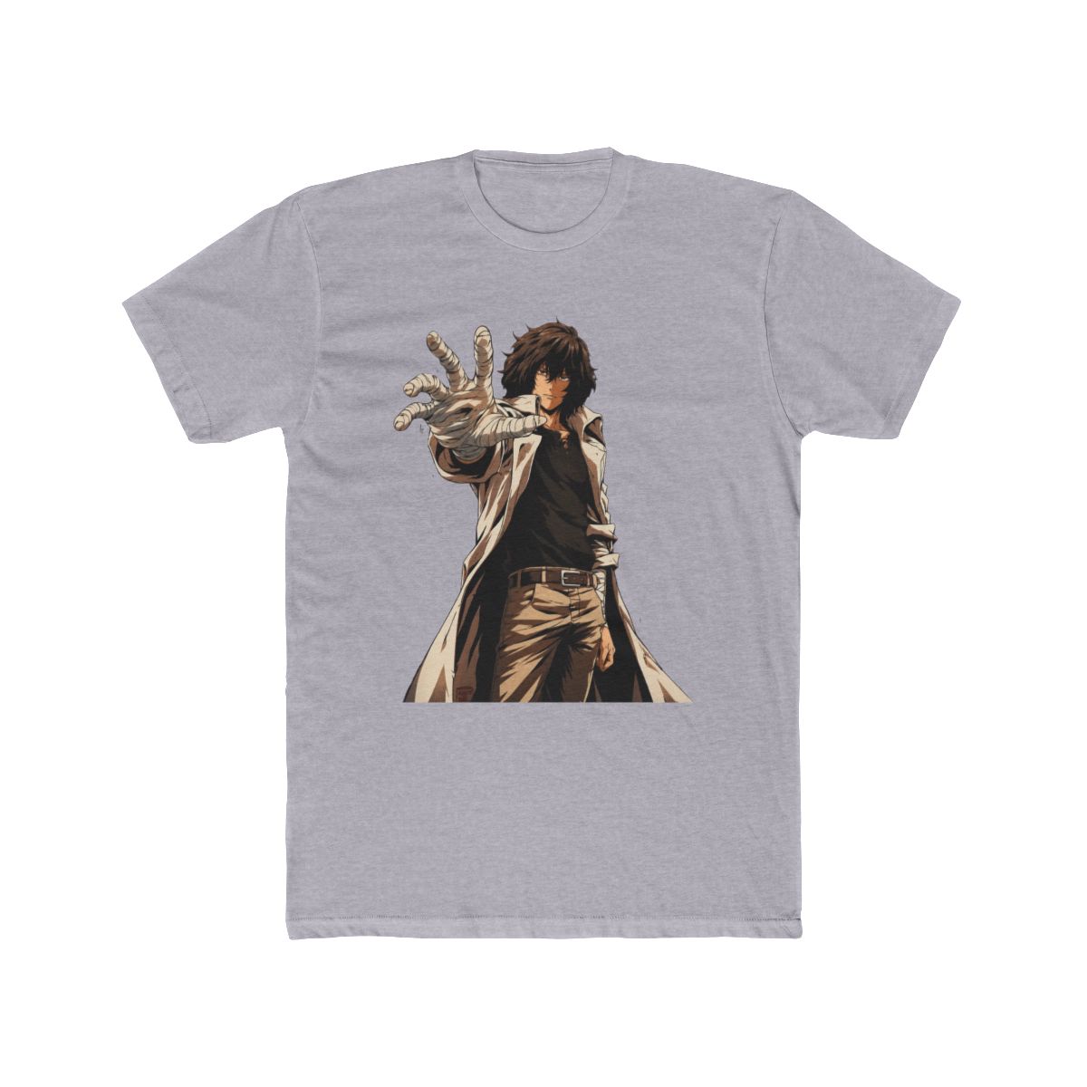 Dazai Osamu Bandaged Hand Fan Art T Shirt | Bungo Stray Dogs