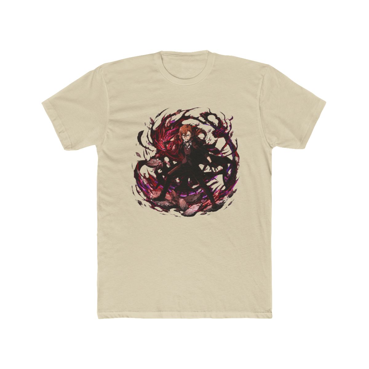 Chuuya Nakahara Defiant Stance T Shirt | Bungo Stray Dogs - alternate angle 4, merchandise