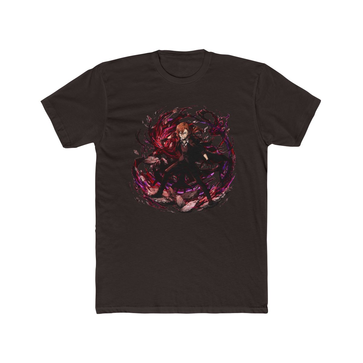Chuuya Nakahara Defiant Stance T Shirt | Bungo Stray Dogs - alternate angle 3, merchandise