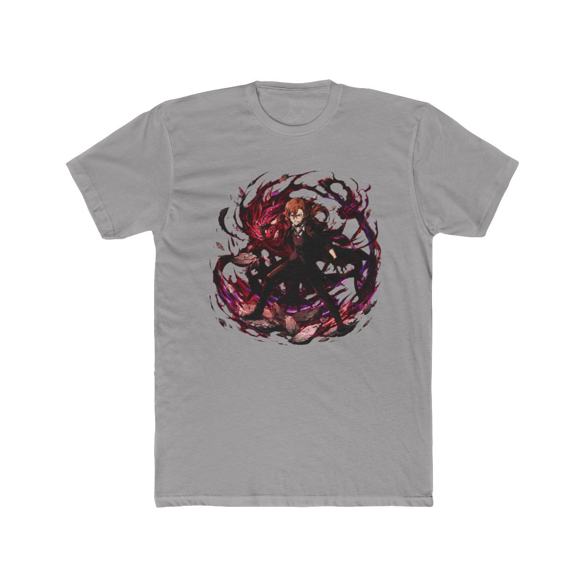 Chuuya Nakahara Defiant Stance T Shirt | Bungo Stray Dogs - alternate angle 2, merchandise