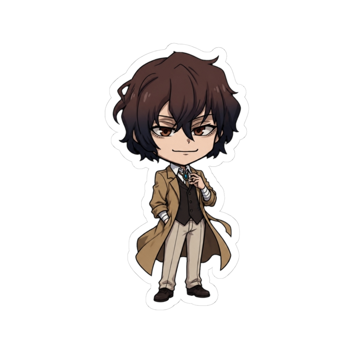 Dazai chibi BSD | Bungo Stray Dogs