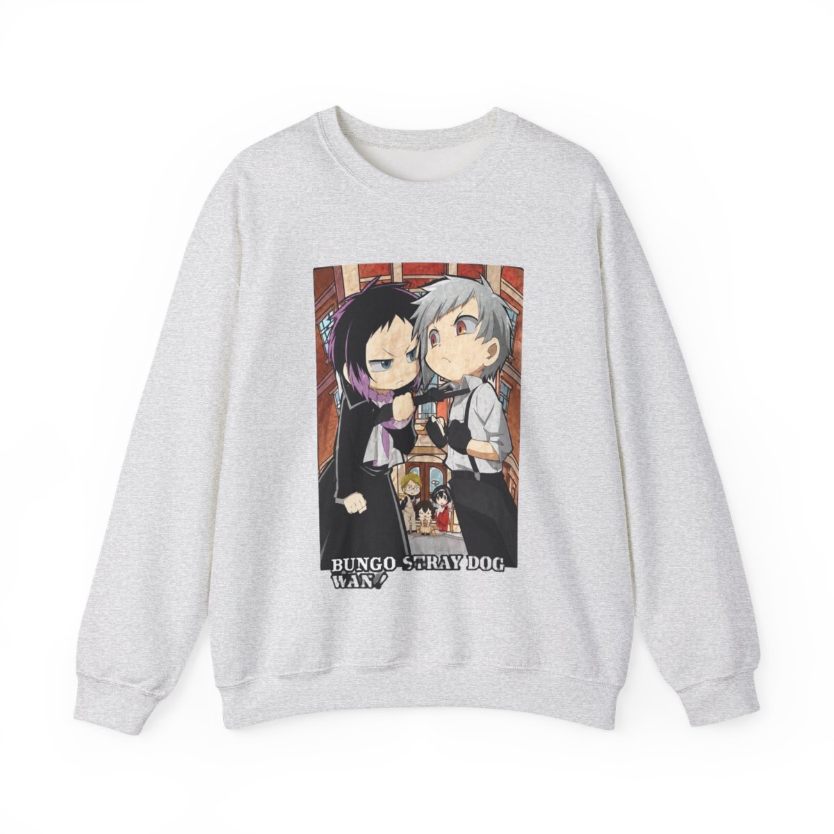 Bungo Stray Dogs Wan Shirt Men XL Black Short Sleeve Crew Neck Anime Kadokawa - alternate angle 3, merchandise