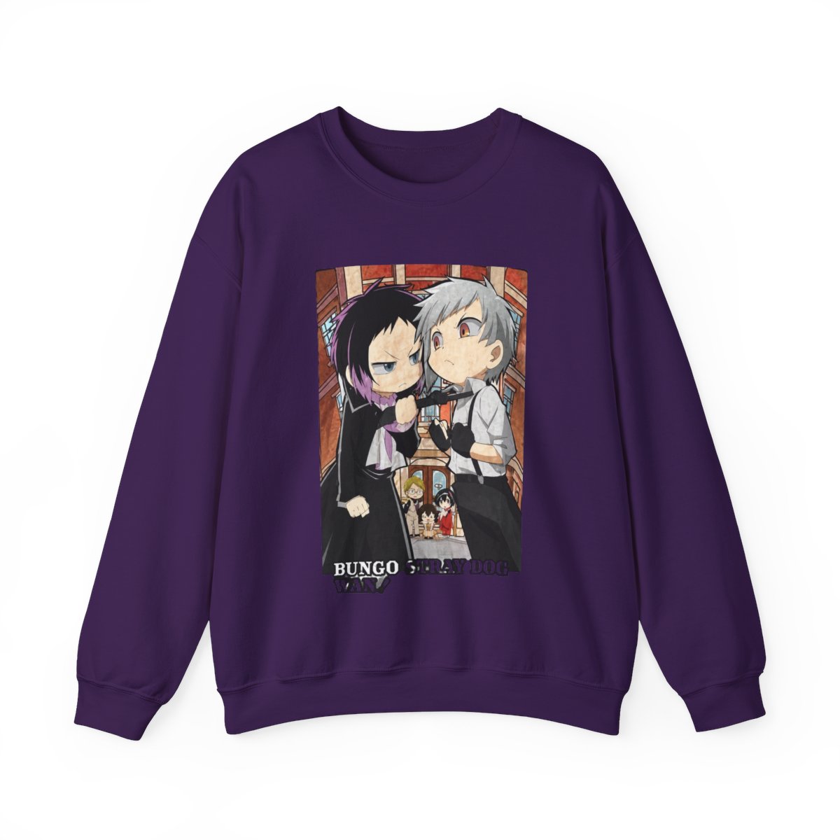 Bungo Stray Dogs Wan Shirt Men XL Black Short Sleeve Crew Neck Anime Kadokawa - alternate angle 2, merchandise