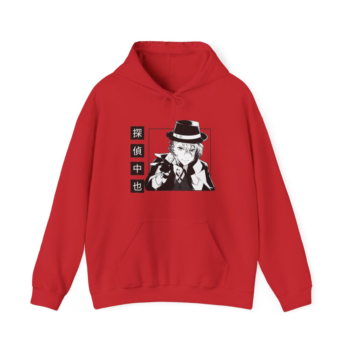 Chuuya Nakahara bungo stray dogs Kids Hoodie - alternate angle 2, merchandise