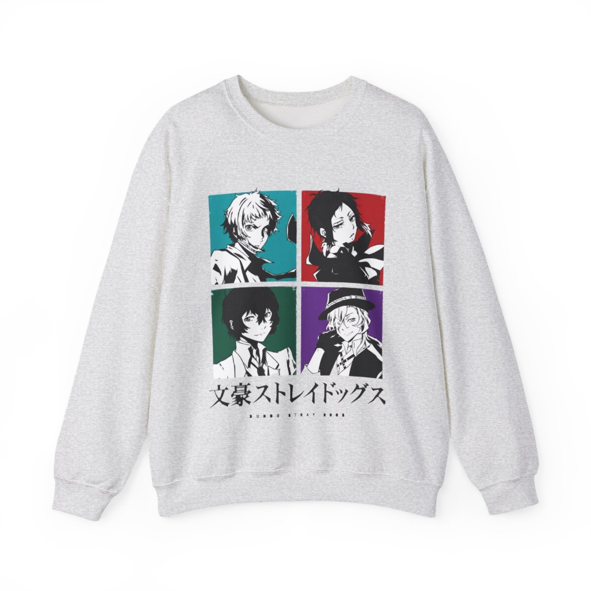 Vintage Anime Bungo Stray Dogs Osamu Dazai Crew Neck Short Sleeve - alternate angle 2, merchandise