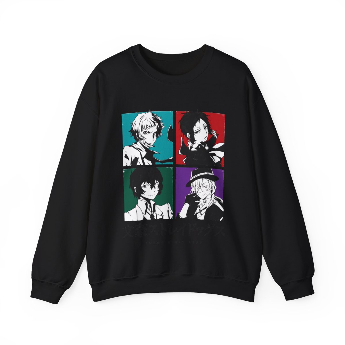 Vintage Anime Bungo Stray Dogs Osamu Dazai Crew Neck Short Sleeve